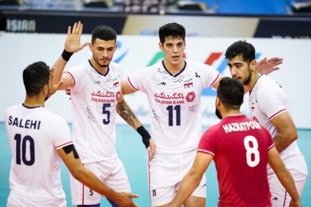والیبال ایران با پیروزی بر تیم  چین سهمیه جهانی گرفت