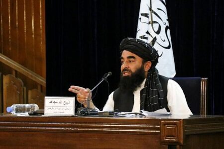 سخنگوی طالبان تشکیل دولت جدید افغانستان را اعلام کرد