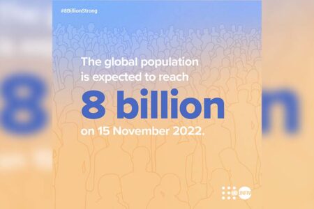 جمعیت جهان به مرز ۸ میلیارد نفر رسید.